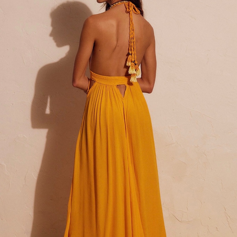 Free People Look Into the Sun Maxi Dress - Picture 4 of 14